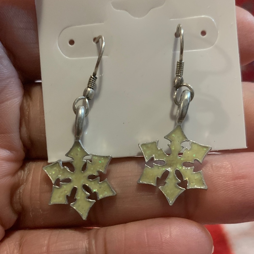 NWOT ❄️ Snowflake Earrings